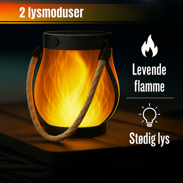 Magisk Solcellelykt