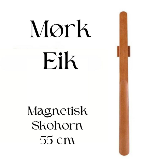 Elegant Magnetisk Skohorn i Moderne Norsk Tredesign