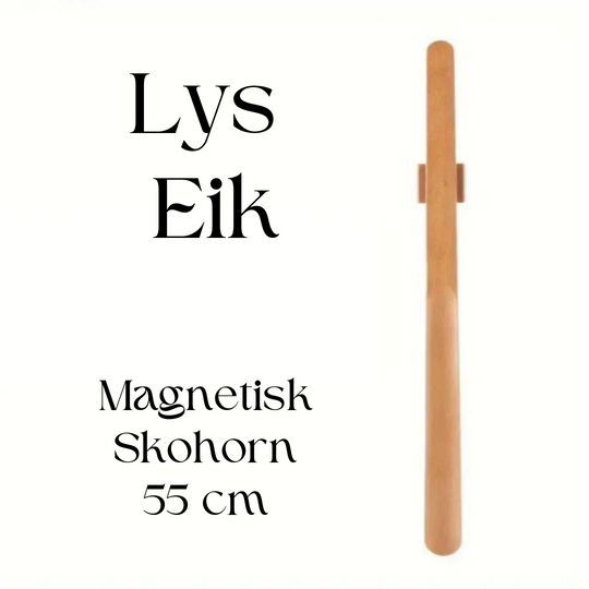 Elegant Magnetisk Skohorn i Moderne Norsk Tredesign