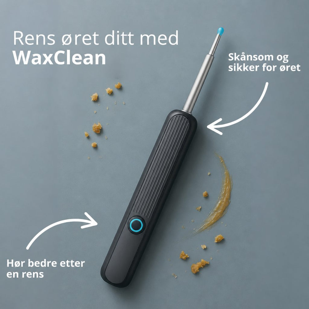 WaxClean™ - Smart ørerengjøring med avansert teknologi