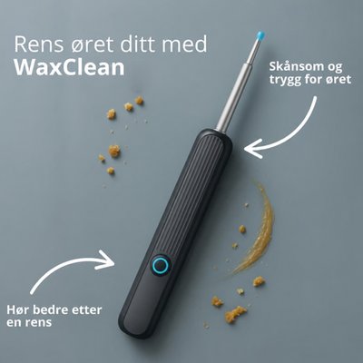WaxClean™ - Smart ørerengjøring med avansert teknologi